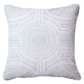 Outdoor Dreamtime Aboriginal Dot Cloud Lounge Cushion 55 x 55 cm-abc