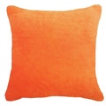 Velvet Light Orange Lounge Cushion 55 x 55 cm-abc