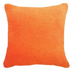 Velvet Light Orange Lounge Cushion 55 x 55 cm-abc
