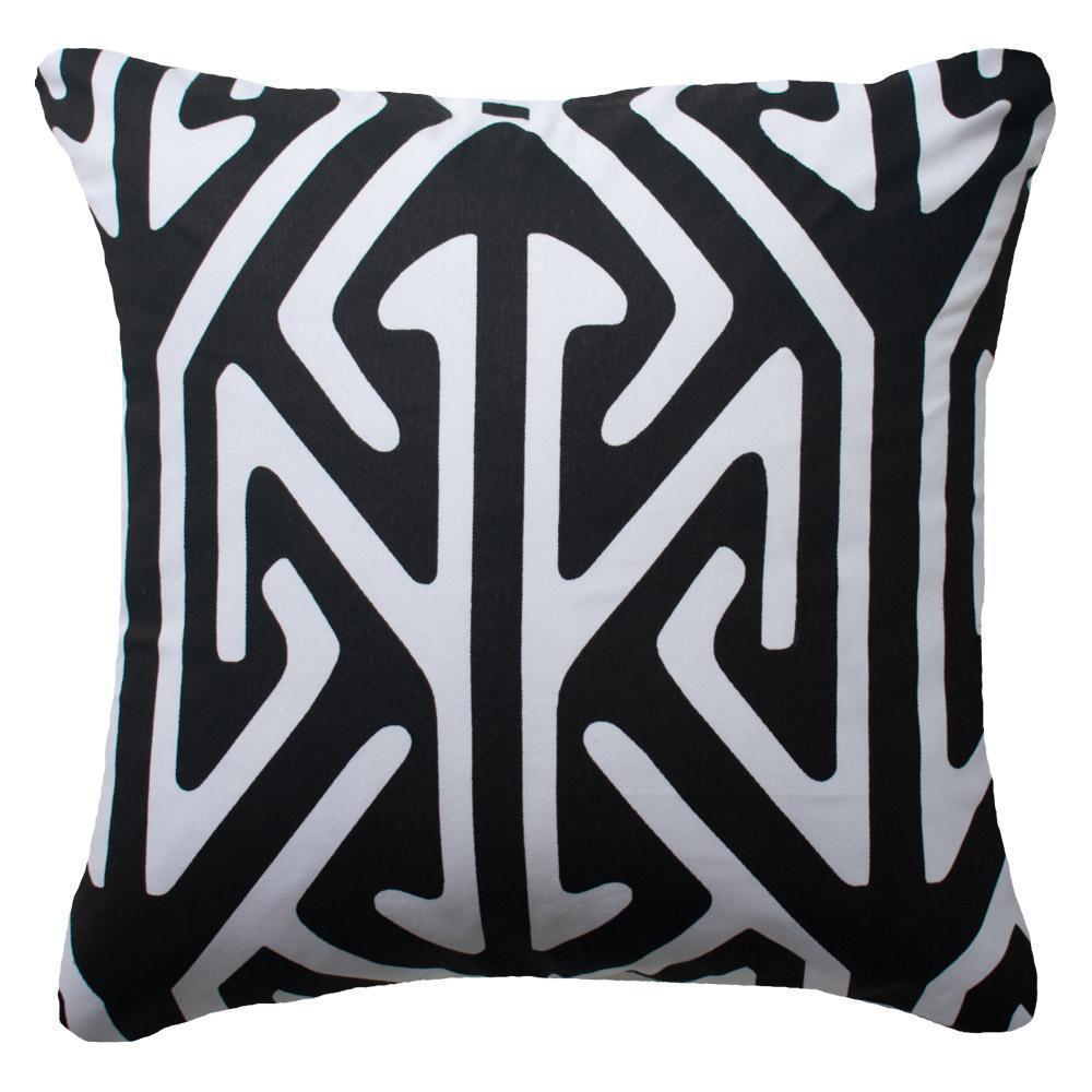Arrow Head Screen Black Lounge Cushion 55 x 55cm-abc