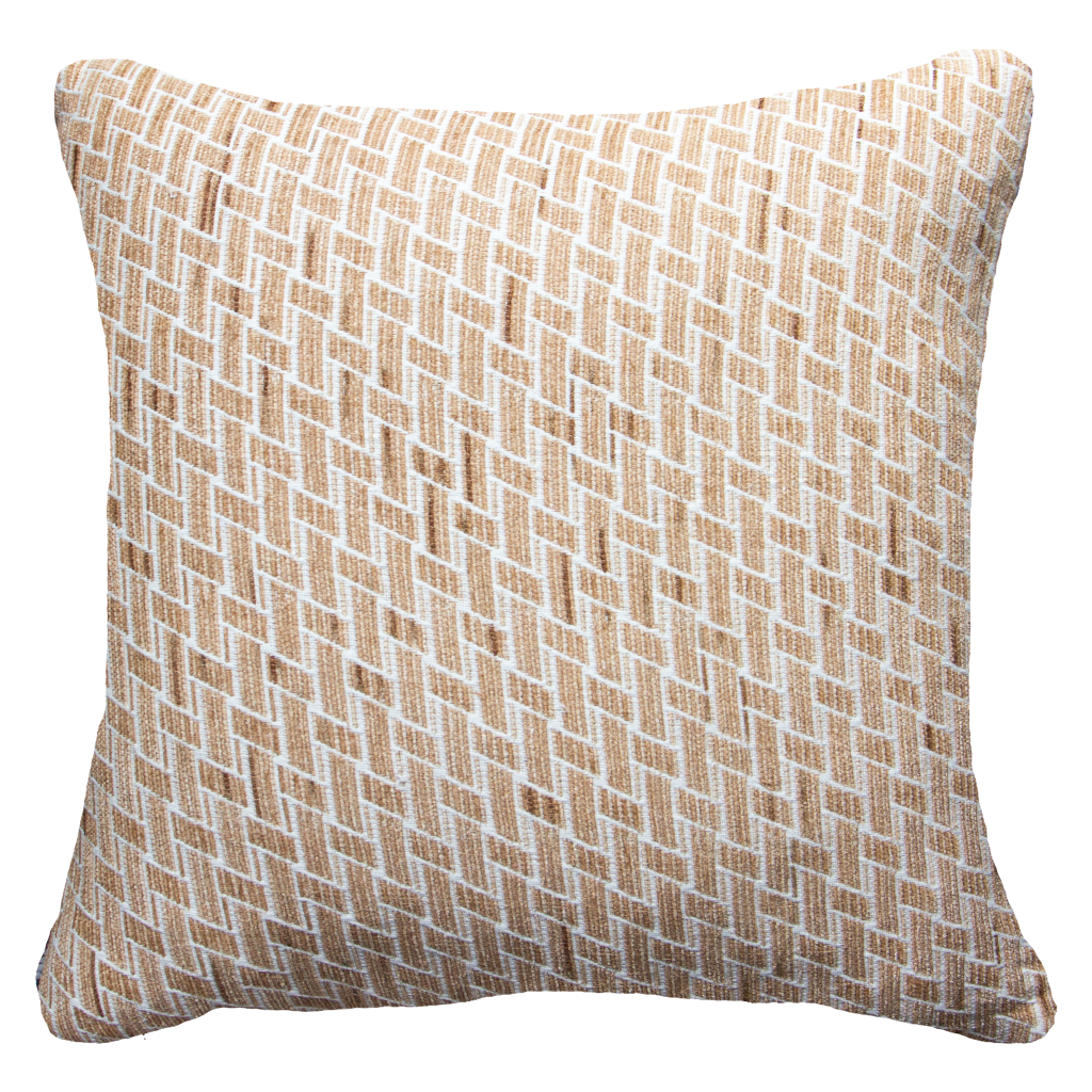 Weave Bamboo Natural Lounge Cushion 55x55cm-abc