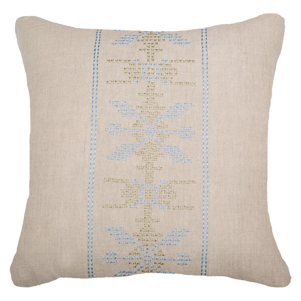 Cross Stitch Natural Lounge Cushion 55x55cm-abc