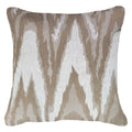 Ikat Cream Lounge Cushion 55x55cm-abc