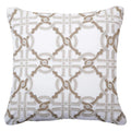 Intertwined Natural Lounge Cushion 55x55cm-abc