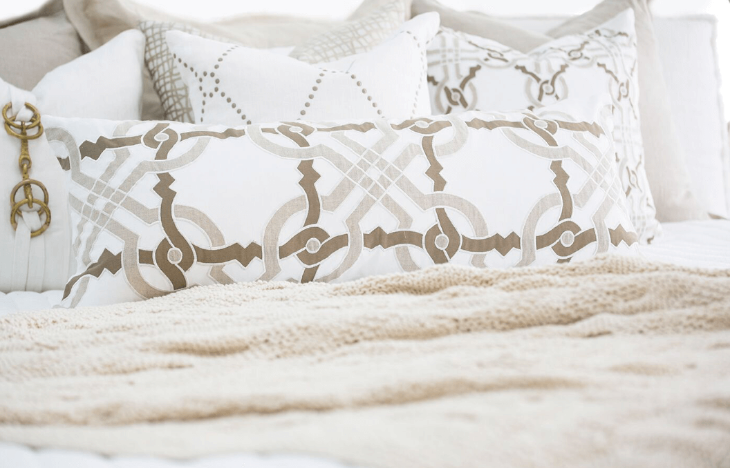 Intertwined Natural Lounge Cushion 55x55cm-abc