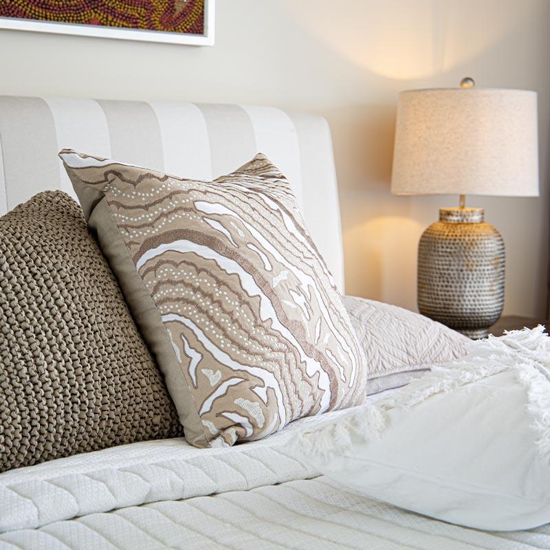 Knit Natural Lounge Cushion-abc