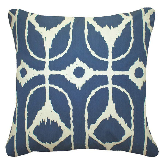 Outdoor Inner Ikat Diamond Storm Lounge Cushion 55 x 55 cm-abc
