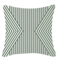 Outdoor Parasol Green Lounge Cushion 55 x 55 cm-abc