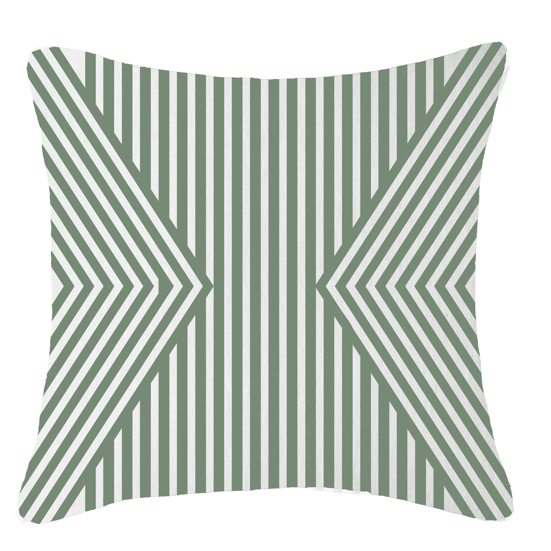 Outdoor Parasol Green Lounge Cushion 55 x 55 cm-abc