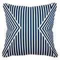 Outdoor Parasol Navy Lounge Cushion 55 x 55 cm-abc