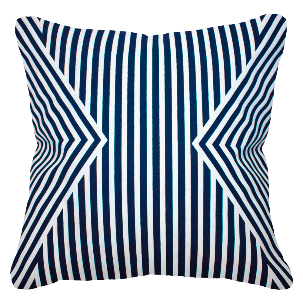 Outdoor Parasol Navy Lounge Cushion 55 x 55 cm-abc