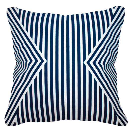 Outdoor Parasol Navy Lounge Cushion 55 x 55 cm-abc