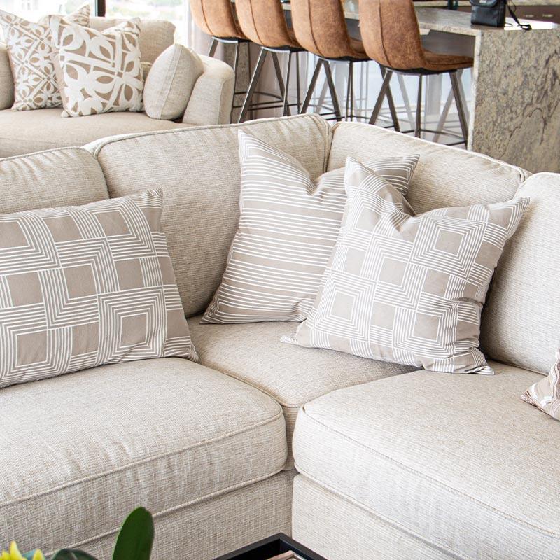 Parasquare Natural Lounge Cushion-abc