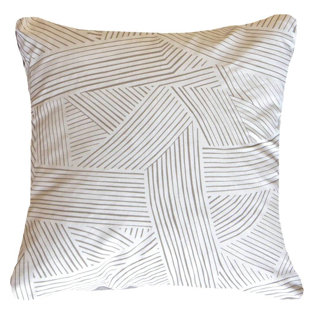 Rake Rope Natural Lounge Cushion 55 x 55 cm-abc