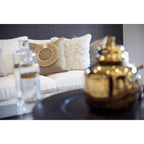 Shell Ring Natural Lounge Cushion 55 x 55 cm-abc