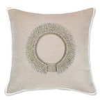Shell Ring Natural Lounge Cushion 55 x 55 cm-abc
