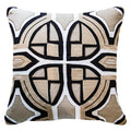 Zen Applique Natural Lounge Cushion-abc
