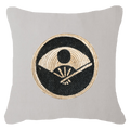 Place Mat Fan Natural Lounge Cushion 55 x 55 cm-abc