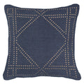 Dot Frame Navy Lounge Cushion 55 x 55 cm-abc