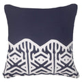 Arrow Applique Edge Lounge Cushion 55 x 55 cm-abc