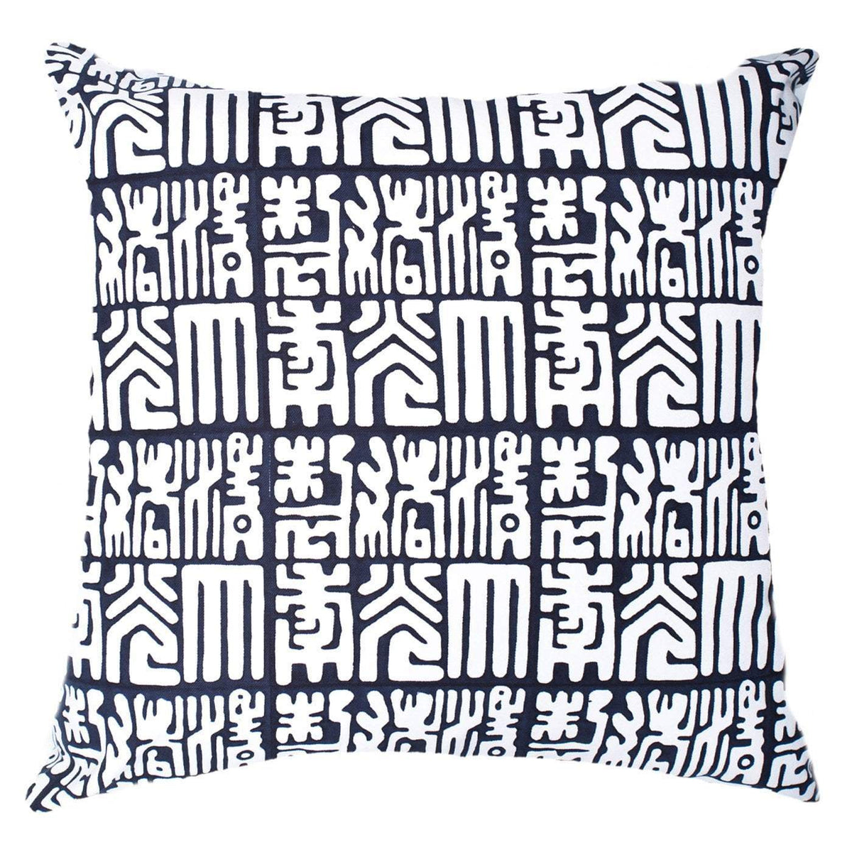 Arrow Zulu Navy Lounge Cushion 55 x 55 cm-abc