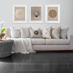 Bamboo Hedge Natural Lounge Cushion 55 x 55 cm-abc