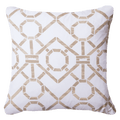 Bamboo Hedge Natural Lounge Cushion 55 x 55 cm-abc