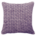 Weave Bamboo Navy Lounge Cushion 55x55cm-abc