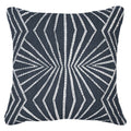 Fan Navy Lounge Cushion 55x55cm-abc