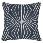 Fan Navy Lounge Cushion 55x55cm-abc