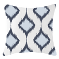 Inner Ikat Cluster Navy Lounge Cushion 55 x 55 cm-abc