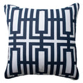 Jade Screen Navy Lounge Cushion 55 x 55 cm-abc