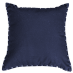 Outdoor Reverse Navy White Lounge Cushion 55 x 55 cm-abc