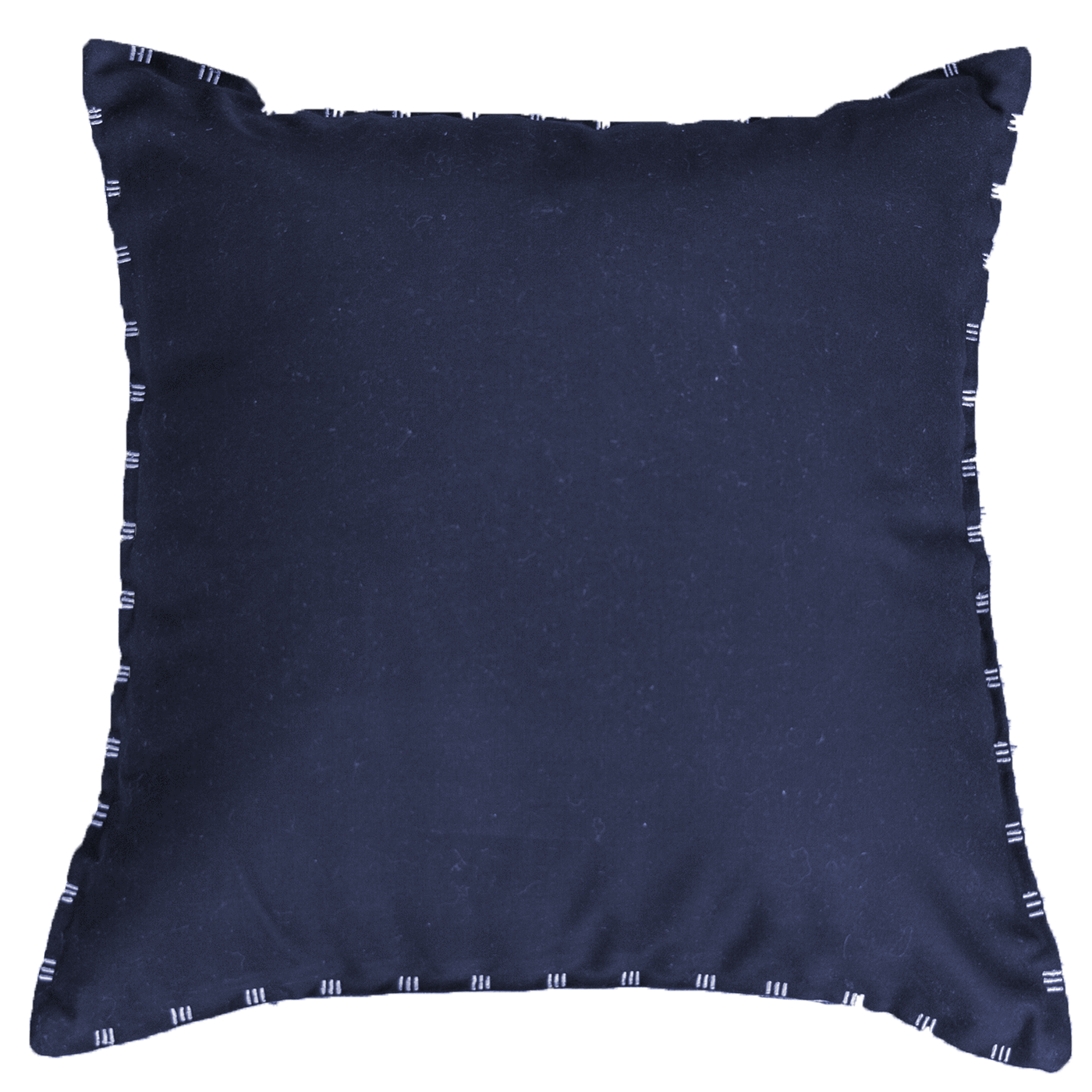 Outdoor Reverse Navy White Lounge Cushion 55 x 55 cm-abc