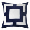 Panel Navy Lounge Cushion 55 x 55 cm-abc