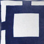 Panel Navy Lounge Cushion 55 x 55 cm-abc