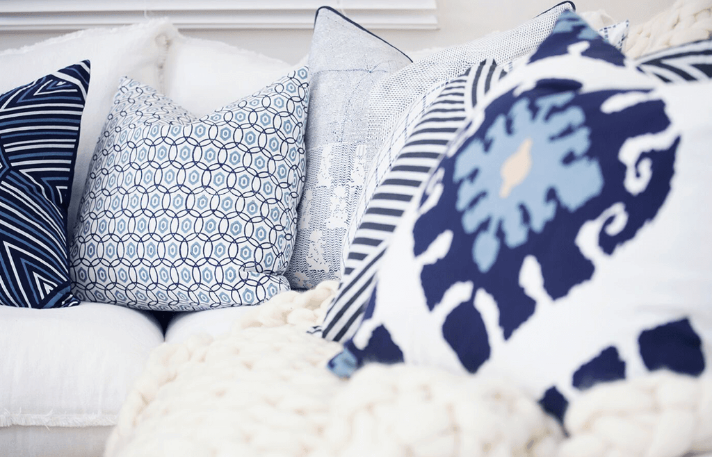 Parasol Navy Lounge Cushion 55 x 55 cm-abc