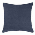 Piped Linen Navy Lounge Cushion 55 x 55 cm-abc