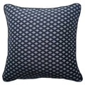 Weave Prism  Navy Lounge Cushion 55 x 55 cm-abc