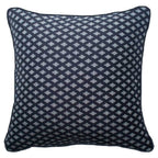 Weave Prism  Navy Lounge Cushion 55 x 55 cm-abc