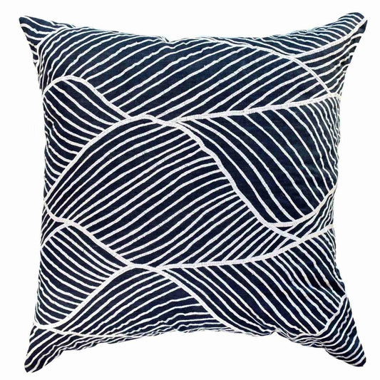 Rake Navy Lounge Cushion 55 x 55 cm-abc
