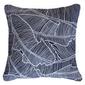 Rake Palm Navy Lounge Cushion 55 x 55 cm-abc