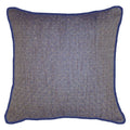 Weave Diamond Navy Lounge Cushion 55x55cm-abc