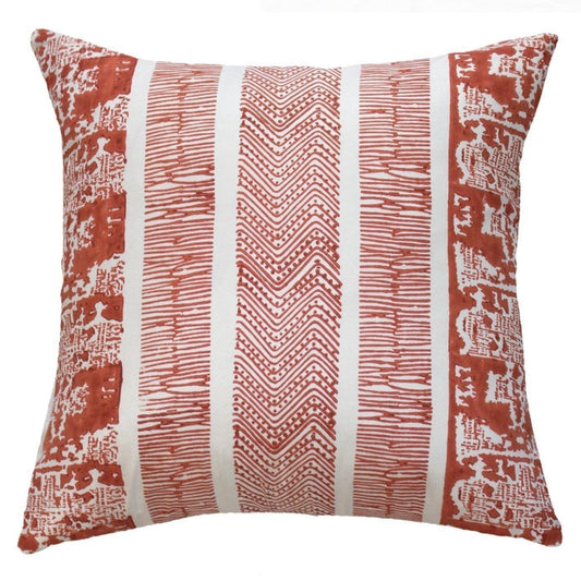 Ruin Towers Orange Lounge Cushion 55 x 55 cm-abc