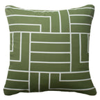 Para Blocks Screen Sage Lounge Cushion 55 x 55 cm-abc