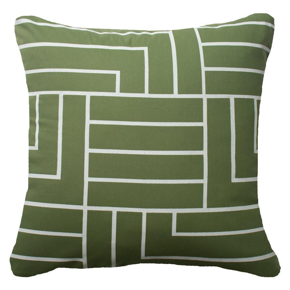 Para Blocks Screen Sage Lounge Cushion 55 x 55 cm-abc