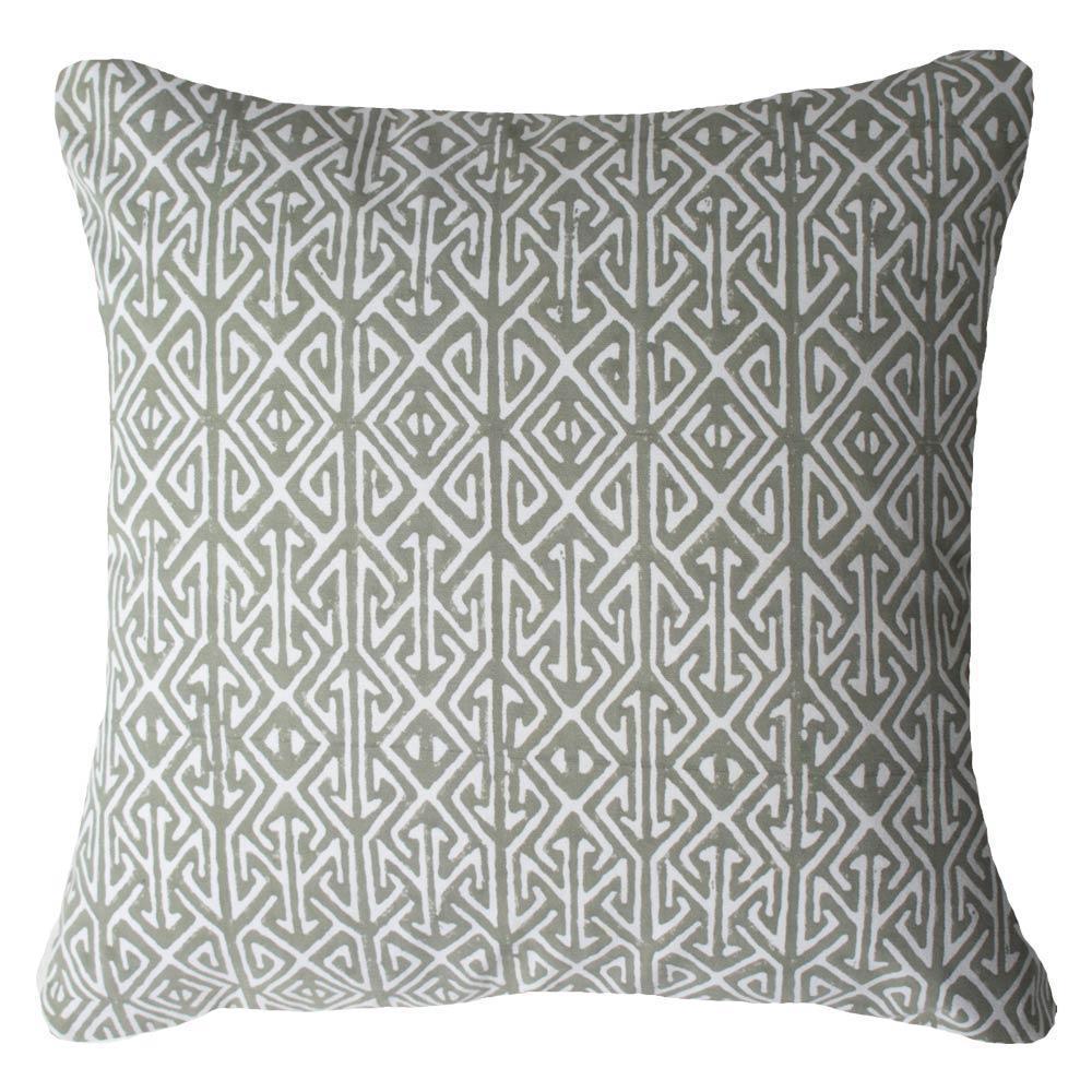 Arrow Print Slate Lounge Cushion 55 x 55cm-abc