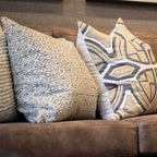 Arrow Print Slate Lounge Cushion 55 x 55cm-abc