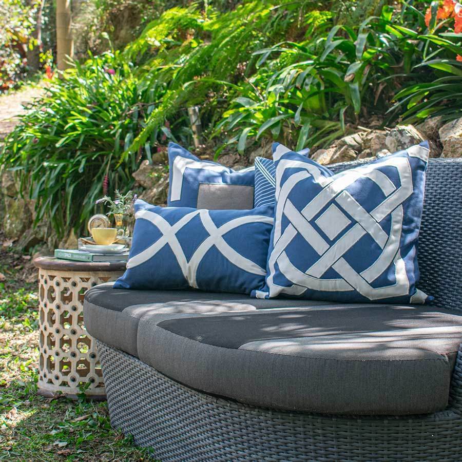Outdoor Compass Storm Lounge Cushion 55 x 55 cm-abc