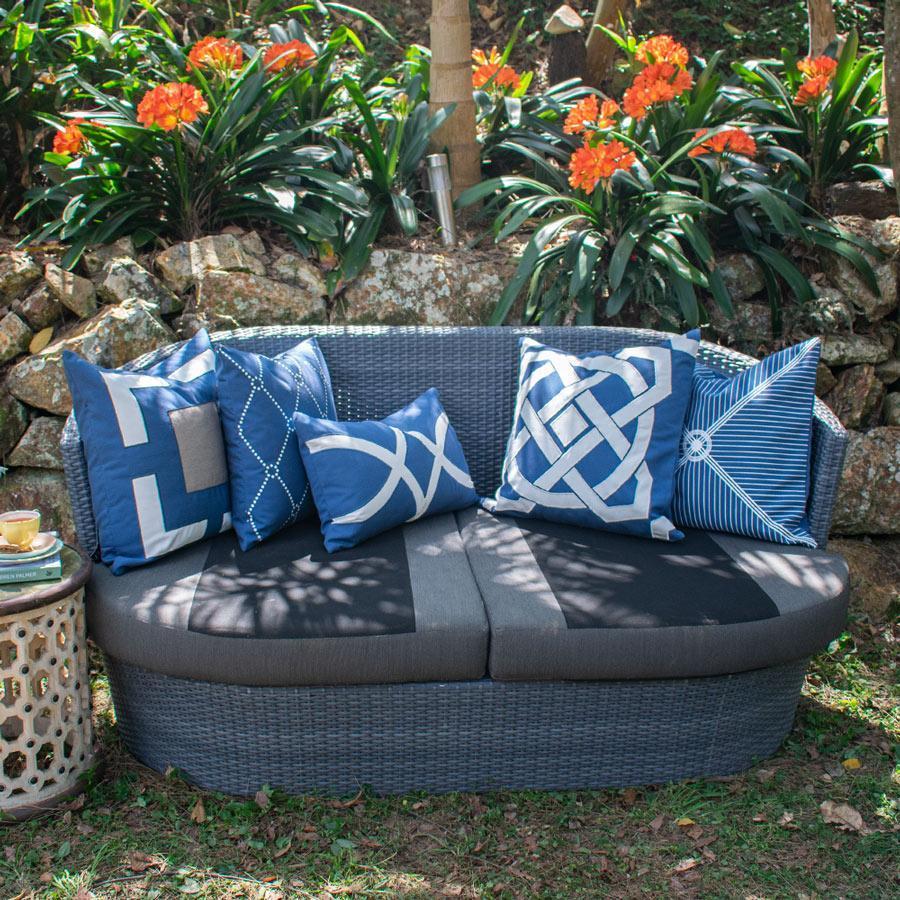 Outdoor Dial Storm Lounge Cushion 55 x 55 cm-abc